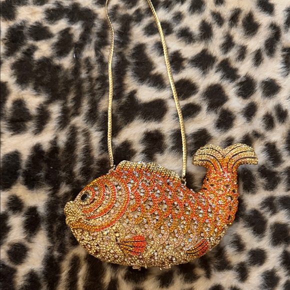 Crystal Koi Fish Statement Clutch - Picture 3 of 5